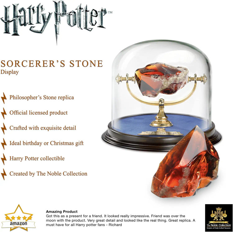 فیگور سنگ جادو هری پاتر ( sorcerer's stone ) از نوبل کالکشن ارسال 3 الی 8 هفته کاری