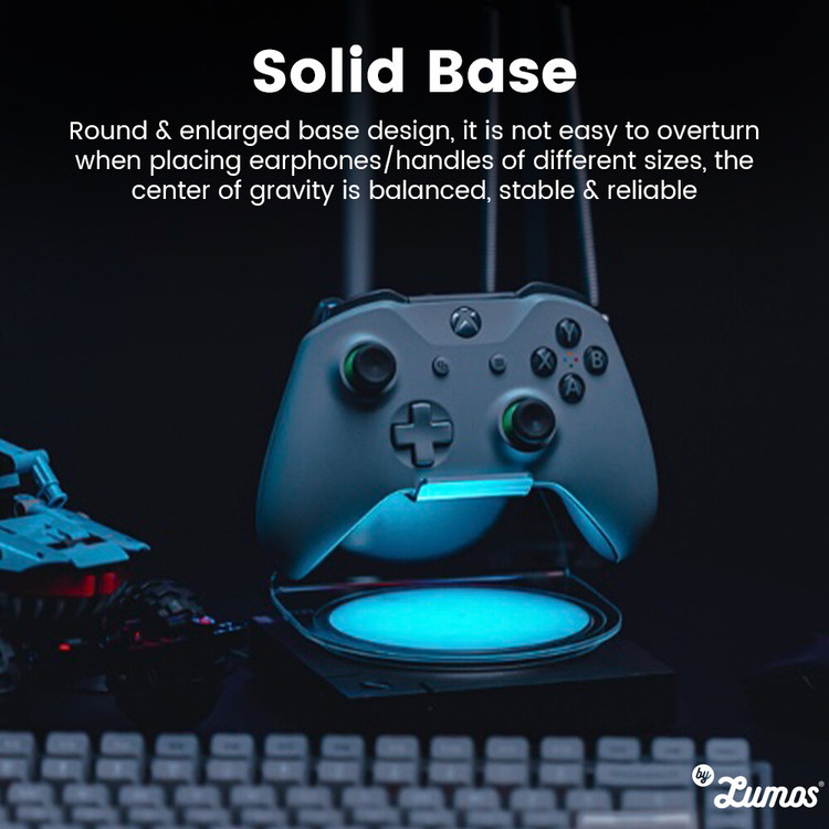 استند دسته بازی PS5-xbox... / ست برای 2 دسته و یک هدفون / نرم افزار اختصاصی / هوشمند