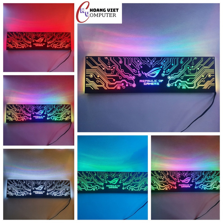 پنل زیبا ساز کیس ( نورپردازی کیس ) ROG