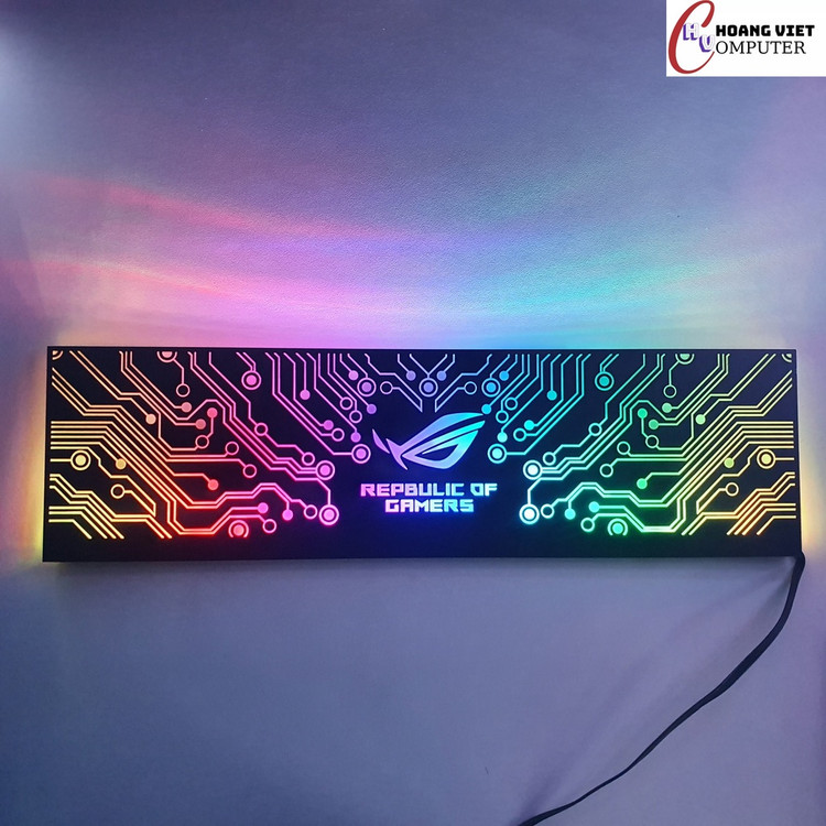 پنل زیبا ساز کیس ( نورپردازی کیس ) ROG