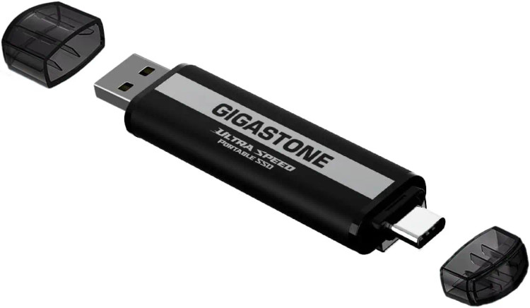 فلش مموری SSD گیگااستون ظرفیت 1 ترابایت usb3/ GEN2 سازگار با ps4,ps5,ویندوز و ...