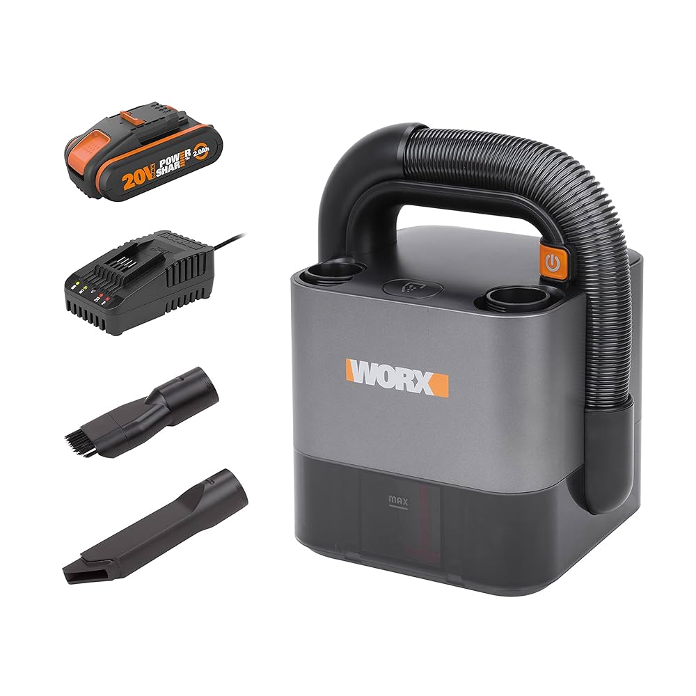جارو شارژی سطلی ورکس worx وکیوم ( مکنده )
